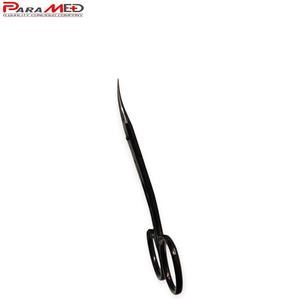 กรรไกรตัดหนังด้ามจับสแตนเลสสำหรับดูแลเล็บกรรไกรตัดหนังกำพร้าไทเทเนียมพลาสม่าสีดำเครื่องมือความงามตามสั่ง - Product Image 6