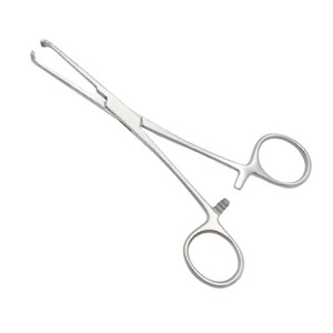 Fórceps de tejido Allis 14cm 5x6 dientes Manual de acero MEDZORA QUIRÚRGICO - Product Image 1