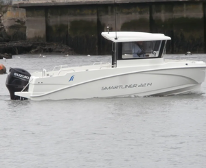 Bateaux de plaisance de pêche en eau salée de luxe Smartliner Fisherr 22 7m 2023, en fibre de verre, hors-bord - 4S essence, acier inoxydable - Product Image 6