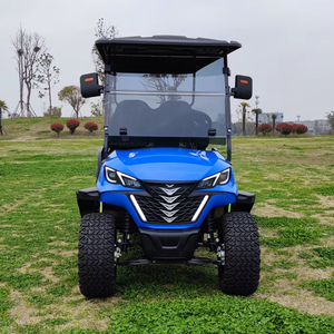 Carrito de golf en venta de alta calidad, 72V 5000W 5KW, motor potente, 6 plazas, ruedas grandes de 12 pulgadas, carritos de golf eléctricos. - Product Image 2