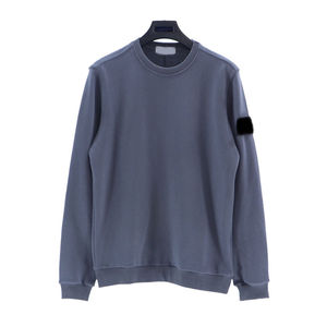 Jersey de algodón con logotipo personalizado de lana de alta calidad, sudadera más vendida para hombre, cuello redondo de peso pesado, popular para hombre, sudadera - Product Image 2