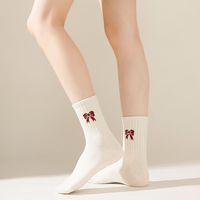 Nouvelles chaussettes longues décontractées en tricot pour bébés, motif dessin animé 3D, respirantes, antidérapantes, en coton de haute qualité, couleur bonbon, vente en gros