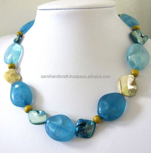 Collares de Moda con Cuentas de Resina de Todos los Colores - Product Image 3