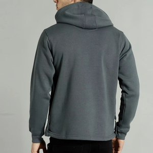 Men's Sweat <b>Shirt</b> Comfortable And Breathable Cotton Polyester Breathable Regular Fit Basics Cotton Blended Long Sleeve - Product Image 4