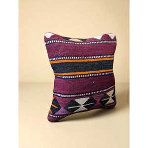 ปลอกหมอนอิงลายคิลิมแบบวินเทจจากตุรกี ขนาด 42 x 40 ซม. สำหรับเบาะนั่งและหมอน - Product Image 3