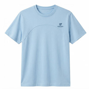 T-shirts classiques pour hommes 100% coton Tissu doux et respirant Coupe régulière Élégant Séchage rapide Écologique pour un usage quotidien Gym Streetwear - Product Image 1
