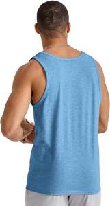 Compression Activewear Singlet Corps T-shirts Sport Jurer Workout Maillot de corps Blanc Gym Hommes Débardeurs - Product Image 2