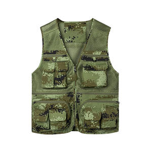 Chaleco de Camuflaje Personalizado Multifuncional Ligero Impermeable Transpirable Cortavientos Uniforme Táctico de Combate - Product Image 1