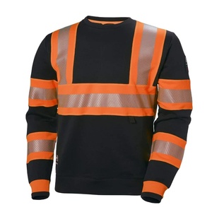Sudadera con capucha y logotipo personalizable para hombre, alta visibilidad, impermeable, poliéster, algodón, reflectante, ropa de trabajo de seguridad - Product Image 1