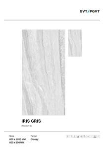 Carreaux de porcelaine émaillés numériques brillants gris platine 600x1200mm classiques modernes pour la décoration de sol des intérieurs d'appartement de villa - Product Image 6