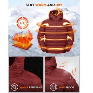 Chaqueta de Plumón Premium para Hombre, Diseñada para Brindar Calidez, Durabilidad y Comodidad, Personalización OEM Completa para Compradores Globales de Ropa de Invierno - Product Image 2