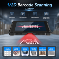 Tablette robuste CENAVA Win 8 pouces, PC industriel étanche IP68, N5100, RJ45, Type-C, UHF RFID