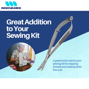 Tijeras Profesionales para Manicura con Microresorte, Cortacutículas de Acero Inoxidable para Piel Muerta, Herramienta de Belleza para Cejas y Pestañas - Product Image 5