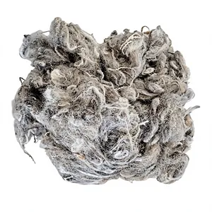 Cut-to-length frayed fiber, 90 mm, made from 100% pure PES BCF <b>yarn</b> geotextile drainage mat - Product Image 1