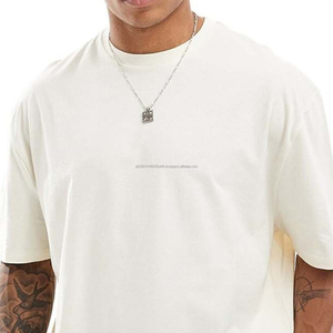 Camiseta Fit2Fight de Mezcla de Algodón de Alta Calidad, Camiseta Personalizada para Hombre, Camiseta Blanca Lisa de Gran Tamaño, Camisetas Blancas para Hombre - Product Image 5