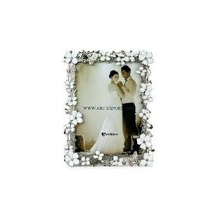 Cadres photo d'affichage de décoration de table de concepteur de fleurs blanches grande taille Offre Spéciale la maison et le salon cadres photo mémorables - Product Image 1