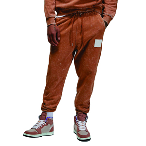 Custom Logo High Quality Men's Casual <b>Jogger</b> <b>Stacked</b> Flare Pant Sweatpants Mid Waist Elastic Closure 100% Cotton Fleece Trousers - Product Image 6