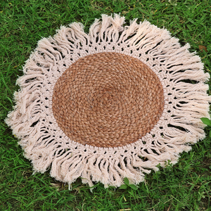 Nuevo modelo 2026: Manteles individuales de yute para mesa de comedor, juegos de mesa de diseño clásico - Product Image 4