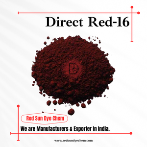 Direct Red 16 Dye con 25 KG Embalaje para Textiles Utiliza Tintes por RED SUN DYE CHEM Fabricante y exportador en India Proveedor - Product Image 3