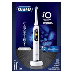 Brossette à dents rechargeable Oral-B IO Series 9, 4 têtes, étanche IPX8, silicone médical, soin des gencives, blanchiment, dentaire professionnel - Product Image 1