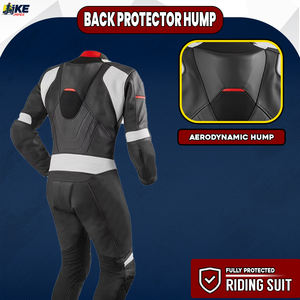 Combinaison de moto légère en cuir véritable Vêtements d'entraînement Combinaison de moto Combinaison de moto de haute qualité en cuir véritable - Product Image 3