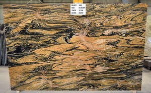Azulejos de granito dorado fusión de alta calidad, encimeras, acabado de superficie pulida con estilo duradero, villas modernas, losas grandes de la India - Product Image 3