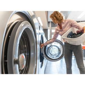 Lavadora de Monedas de Montaje Fijo (12/15/20/25 kg) con Calentamiento Eléctrico, Solución de Lavandería Comercial que Ahorra Espacio - Product Image 2