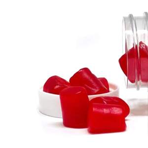 Gomas complejas de colágeno antiarrugas con sabor a melocotón, suplementos de belleza para piel brillante, dosis de caramelos de goma formados - Product Image 4