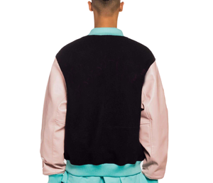 Chaqueta de béisbol vintage 2025 invierno bordado personalizado Letterman hombres Varsity chaqueta para hombre - Product Image 2