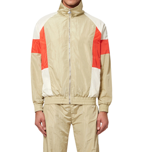 Nuevo Conjunto Deportivo Cortavientos para Hombre, Chaqueta con Cremallera Completa y Pantalones, Conjunto Deportivo Informal para Exteriores de OVERSEAS SPORTS - Product Image 1