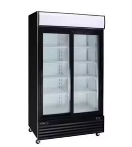 NEW Double <b>Sliding</b> Glass Door Refrigerated Merchandiser with LED Lighting - Product Image 3