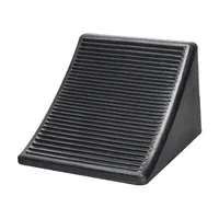 Cales de stationnement en caoutchouc noir de qualité supérieure, butée de roue, 240x200x150mm, 3.5KG, sécurité renforcée, blocage de voiture sécurisé S3318