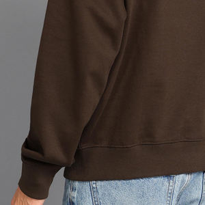 Custom LOGO Plus Size 100% Pure Cotton Men's <b>Full</b> <b>Zip</b> <b>up</b> Hoodies Skull Rhinestone Oversize Unisex Sweatshirts Pullover <b>Hoodie</b> - Product Image 5