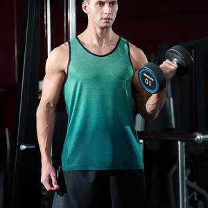 Camisetas sin mangas de entrenamiento para hombre, camisetas transpirables para músculos, gimnasio, entrenamiento físico, camisetas sin mangas, fabricante de atletismo, venta al por mayor, OEM personalizado - Product Image 4