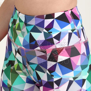 Mallas sin costuras Tie Dye para mujer, ropa de gimnasio de cintura alta, cómodas mallas elásticas para Fitness Tie Dye - Product Image 5