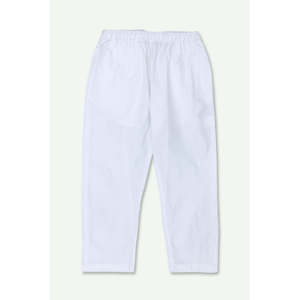 ชุดนอนผ้าฝ้ายสำหรับเด็กผู้ชายสีขาวลายการ์ตูนผ้าถักใส่สบายสำหรับทุกฤดูกาล - Product Image 5