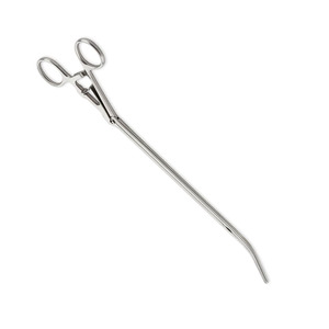 VATS Debakey Clamp Mâchoires atraumatiques incurvées Arbre de 10mm avec serrure Instrument chirurgical en acier inoxydable pour les procédures thoraciques - Product Image 2