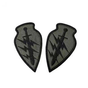 Parche Táctico de Rango Chevron para Uniforme, Parche Computarizado para Ropa, Parches Bordados Personalizados para Transferencia de Calor - Product Image 1