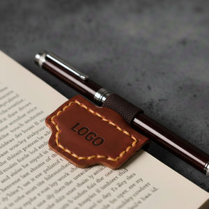 Accessoires de livre portables élégants, boucle magnétique en cuir PU pour stylo - Product Image 5