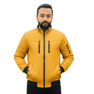 Wholesale Plus Size Bomber <b>Jacket</b> American style bomber <b>jacket</b> Windproof Polyester Fabric Men's Lightweight Bomber <b>Jackets</b> - Product Image 1