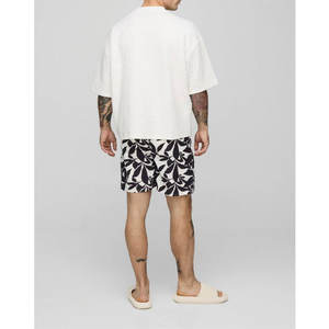 Pantalones cortos deportivos de verano para hombre, nuevo estilo, informal, transpirable, malla de gimnasio, entrenamiento, servicio OEM con estampado Digital de patrón sólido - Product Image 2