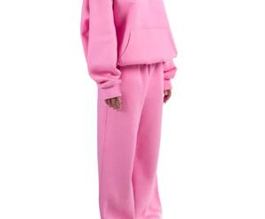 Ensemble de survêtement pour homme en coton 100% de haute qualité, streetwear d'hiver, uni, confortable, décontracté, pour le sport en plein air - Product Image 3