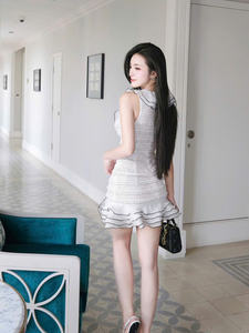 ชุดเดรสผู้หญิงสไตล์หวานสำหรับเด็กผู้หญิงฤดูร้อนสวมใส่สบายและเท่ผลิตในเวียดนามตามสั่งผลิต - Product Image 6