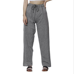 <b>Linen</b> Pyjama Breathable Cotton Free Size Summer Lounewear Comfortable Short Sleepwear with Washed Pattern Wholesale - Product Image 1