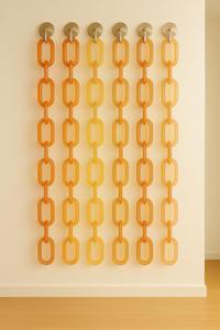 Cadena Decorativa de Resina Epoxi para Pared, Arte para Sala de Estar y Dormitorio, Diseño Único, Cadena Hecha a Mano para Decoración del Hogar - Product Image 5