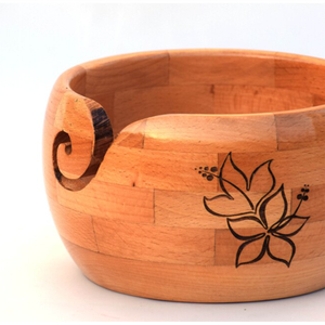Wholesale Customized Wooden Yarn Bowl with <b>Lid</b> | Handmade Storage for Crochet & Knitting Supplies <b>by</b> AYAANS - Product Image 5