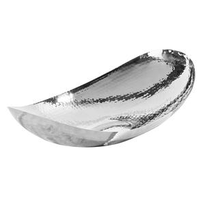 Silver Finish Modern Luxury Chocolate <b>Bowl</b> Unique Shape Iron Aluminum Fruit Serving <b>Snacks</b> <b>Bowl</b> Party Use 100% Natural Made - Product Image 1