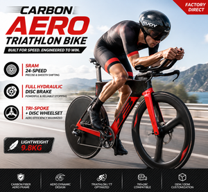 Bicicleta de Triatlón TWITTER T3 de Fibra de Carbono Aero, 24 Velocidades, Ruedas de 3 Radios con <span class=keywords><strong>Frenos</strong></span> de <span class=keywords><strong>Disco</strong></span> Hidráulicos, Manillar TT, Bicicleta Urbana de Carreras Kona - Product Image 1