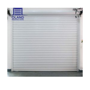 <span class=keywords><strong>Porte</strong></span> à enroulement motorisée automatique en aluminium, résistante aux ouragans, isolée et coupe-vent, pour usage intensif - Product Image 6