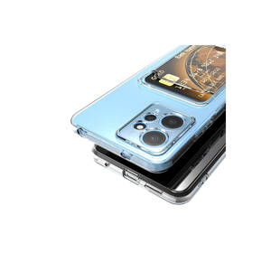 Funda Protectora de Silicona Transparente Netzy para Xiaomi Redmi Note 12 5G, Antihuellas, Antigolpes, con Recubrimiento Electrolítico - Product Image 5